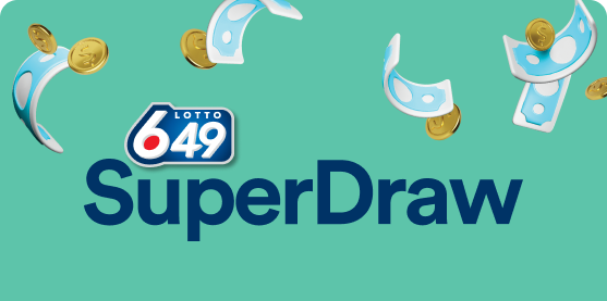 LOTTO 6/49. SUPERDRAW.